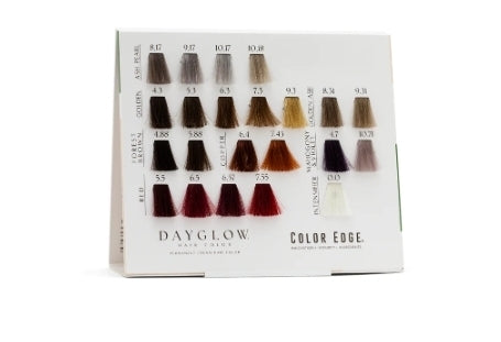Tabla de colores de pie Dayglow